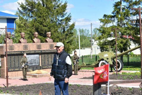 В Кайбицах встретили 81 годовщину Великой Победы