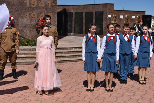 В Кайбицах встретили 81 годовщину Великой Победы