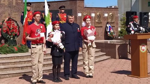В Кайбицах встретили 81 годовщину Великой Победы