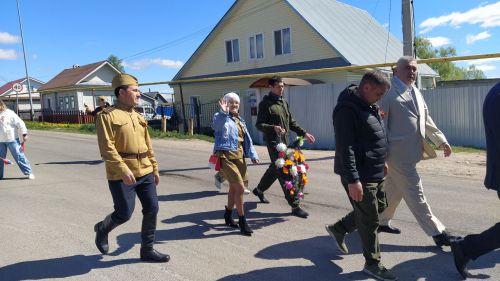 В Кайбицах встретили 81 годовщину Великой Победы