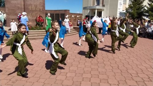 В Кайбицах встретили 81 годовщину Великой Победы
