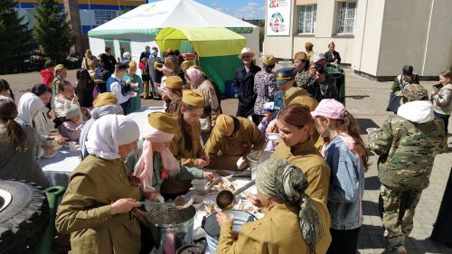 В Кайбицах встретили 81 годовщину Великой Победы