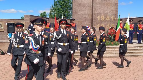 В Кайбицах встретили 81 годовщину Великой Победы