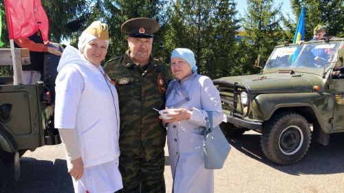 В Кайбицах встретили 81 годовщину Великой Победы