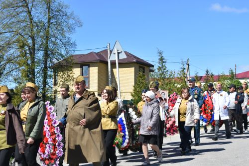 В Кайбицах встретили 81 годовщину Великой Победы