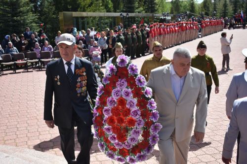 В Кайбицах встретили 81 годовщину Великой Победы