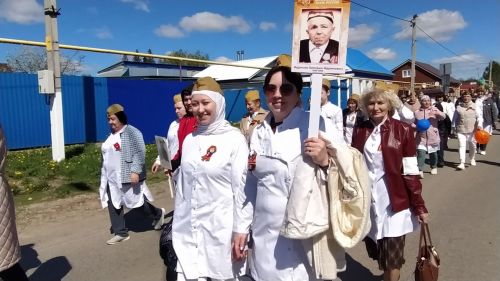 В Кайбицах встретили 81 годовщину Великой Победы