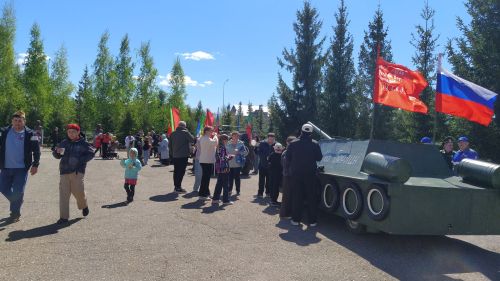 В Кайбицах встретили 81 годовщину Великой Победы