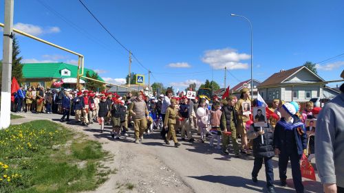 В Кайбицах встретили 81 годовщину Великой Победы