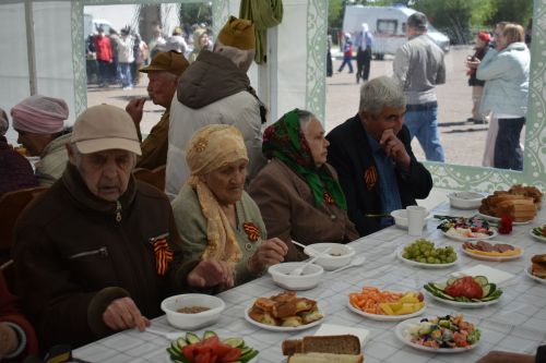 В Кайбицах встретили 81 годовщину Великой Победы