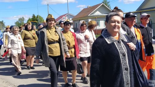 В Кайбицах встретили 81 годовщину Великой Победы