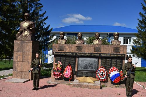 В Кайбицах встретили 81 годовщину Великой Победы