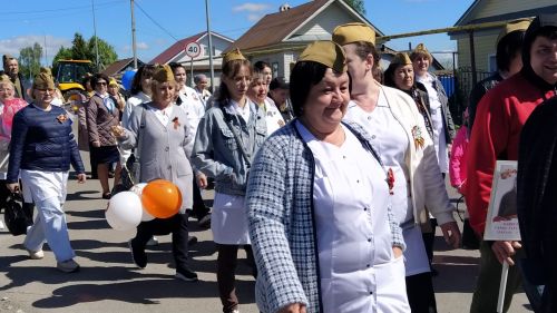 В Кайбицах встретили 81 годовщину Великой Победы