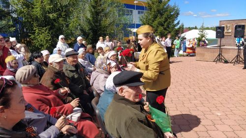 В Кайбицах встретили 81 годовщину Великой Победы