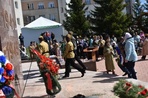 В Кайбицах встретили 81 годовщину Великой Победы