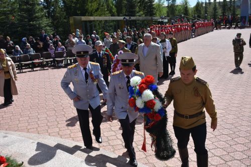 В Кайбицах встретили 81 годовщину Великой Победы