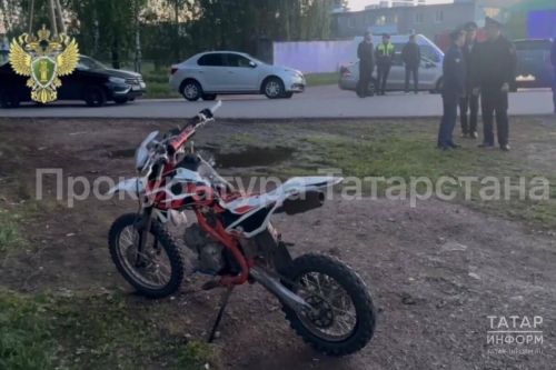 14-летняя девочка погибла, врезавшись на питбайке в фонарный столб в Татарстане
