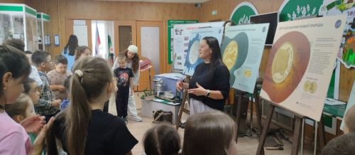 Драгоценный мир живой природы: в Музее Кайбицкого края прошел особенный урок для детей