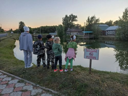 Безопасное лето: юным жителям Берлибаша напомнили правила поведения на воде