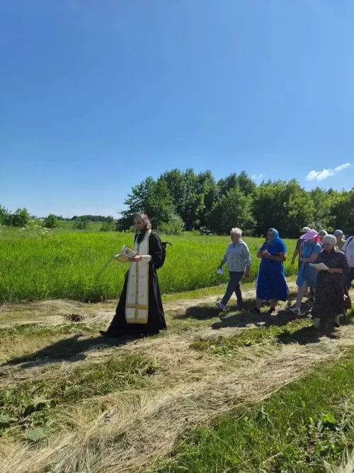 Благодать под шелест трав: в Кичкеево освятили воду на источнике святой Параскевы