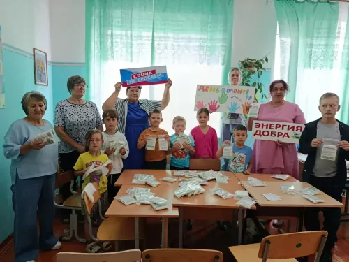 В Кулангинском сельском поселении прошла волонтерская акция «СВОих не бросаем»