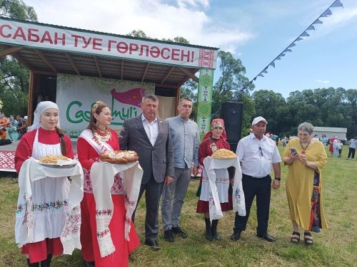 Кушкүл авылы янындагы Сабан туе быел да күңелле узды