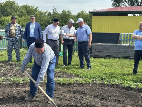Кандидат сельскохозяйственных наук Харис Камалеев провел в Кайбицком районе мастер-класс по посадке и выращиванию овощных культур