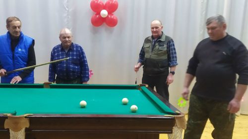 В Большеподберезинском сельском доме культуры прошел захватывающий турнир по бильярду