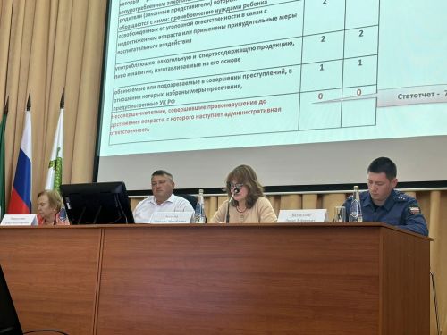 В Кайбицком районе состоялось расширенное заседание комиссии по делам несовершеннолетних и защите их прав
