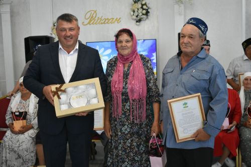 В Кайбицком районе чествовали семьи, прожившие вместе полвека и более