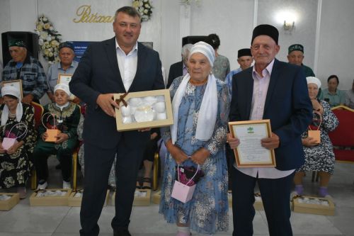 В Кайбицком районе чествовали семьи, прожившие вместе полвека и более