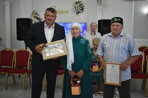 В Кайбицком районе чествовали семьи, прожившие вместе полвека и более