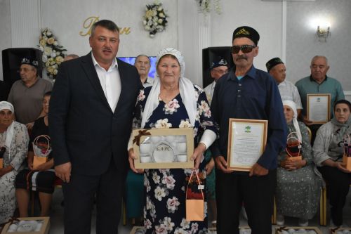В Кайбицком районе чествовали семьи, прожившие вместе полвека и более