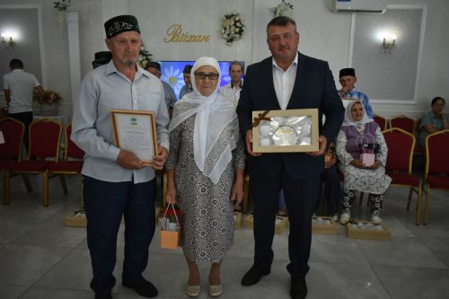 В Кайбицком районе чествовали семьи, прожившие вместе полвека и более
