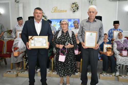 В Кайбицком районе чествовали семьи, прожившие вместе полвека и более
