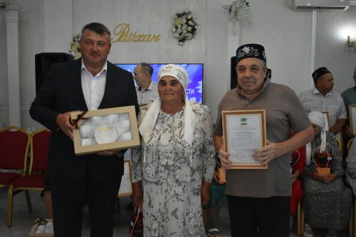 В Кайбицком районе чествовали семьи, прожившие вместе полвека и более