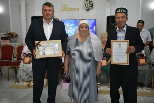 В Кайбицком районе чествовали семьи, прожившие вместе полвека и более