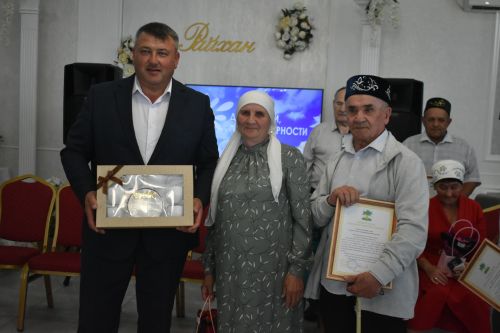 В Кайбицком районе чествовали семьи, прожившие вместе полвека и более
