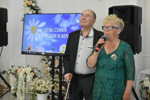 В Кайбицком районе чествовали семьи, прожившие вместе полвека и более