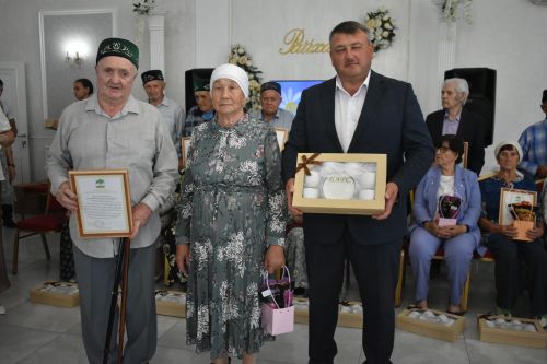 В Кайбицком районе чествовали семьи, прожившие вместе полвека и более