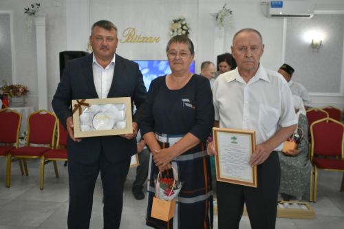 В Кайбицком районе чествовали семьи, прожившие вместе полвека и более