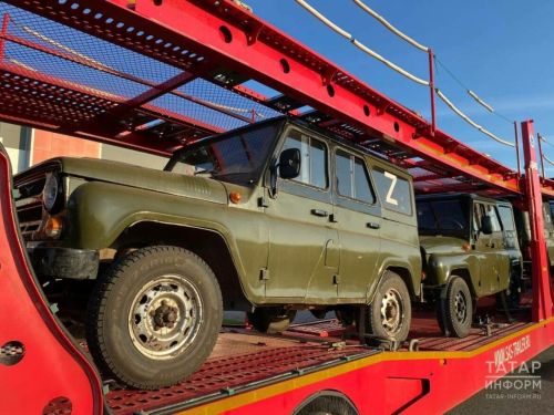 Тукай районы халкы махсус операция өчен 12 нче автомобиль тапшырган