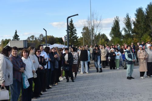 В обновленном парке Больших Кайбиц прошел фестиваль труда и доблести
