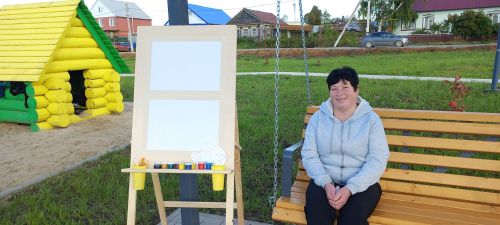 В обновленном парке Больших Кайбиц прошел фестиваль труда и доблести