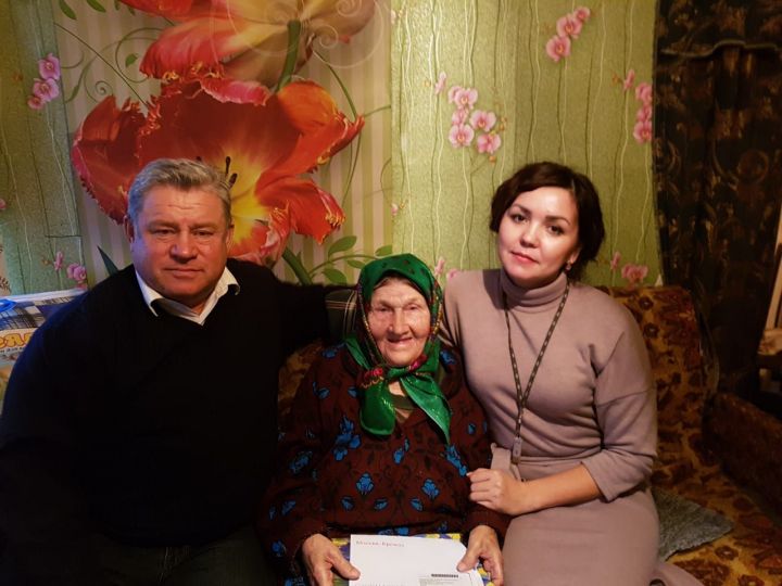 Жительнице Сосновки исполнилось 90 лет