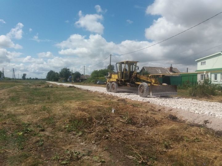 В Федоровском строительство дорог - в приоритете