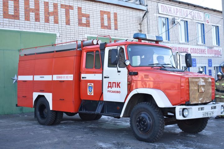 Большому Русакову подарили пожарную машину
