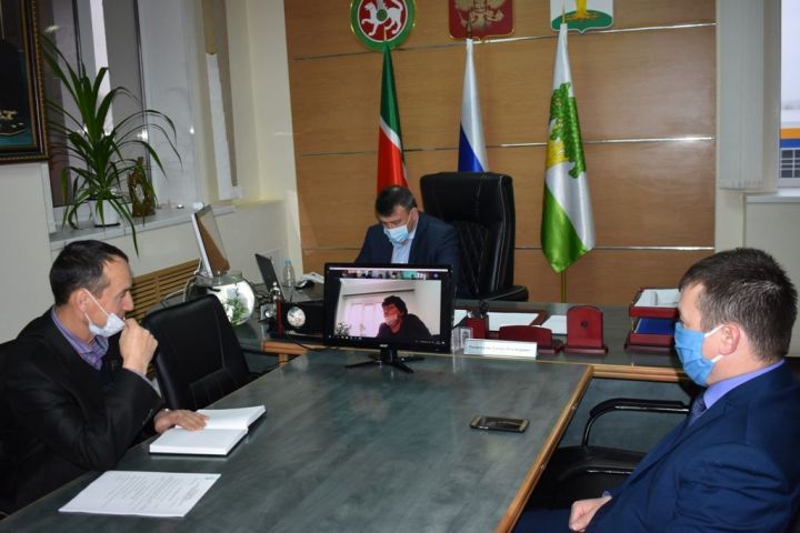 В Кайбицах очередное заседание Совета района прошло в онлайн-режиме