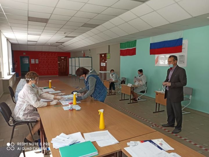 Избиратели Кайбицкого района активно голосуют по поправкам в Конституцию РФ