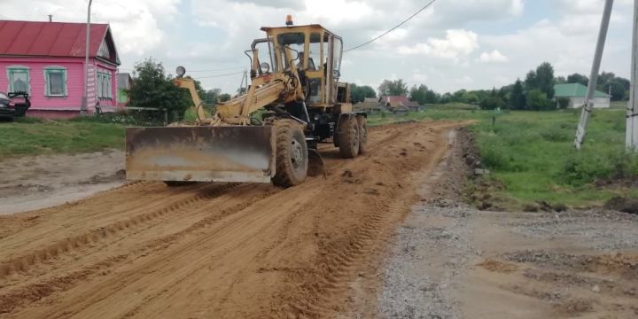 В Корноухове завершено строительство дороги по республиканской программе